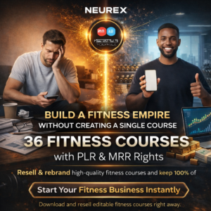 36 Fitness & Wellness Courses with PLR and MRR Rights – Ready to Resell and Rebrand